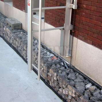 Escalera retráctil plegable JOMY - Protección contra sobre apertura en caso de ausencia de piso solido Protección contra sobre apertura en caso de ausencia de piso solido